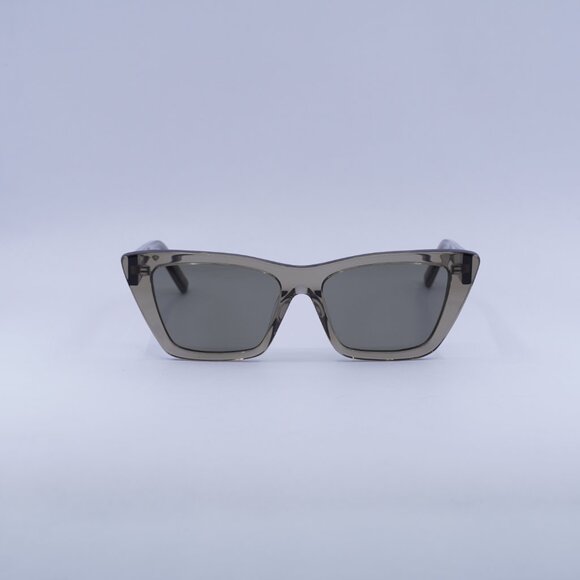 🕶️ New Saint Laurent SL276 MICA 043 Sunglasses - Brown Frame, Grey Lenses - Picture 2 of 11